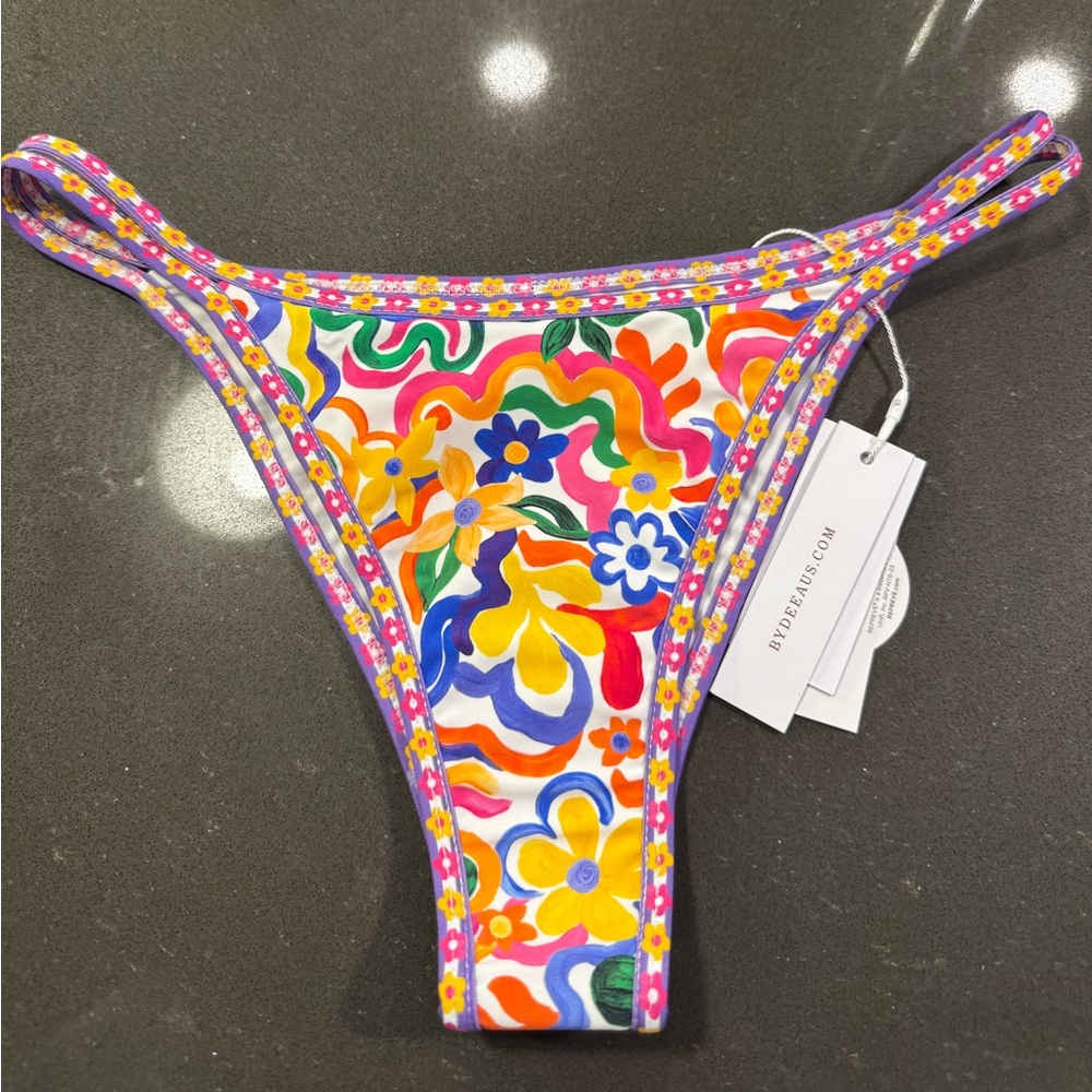 Bydee Bikini Bottom in Salsa